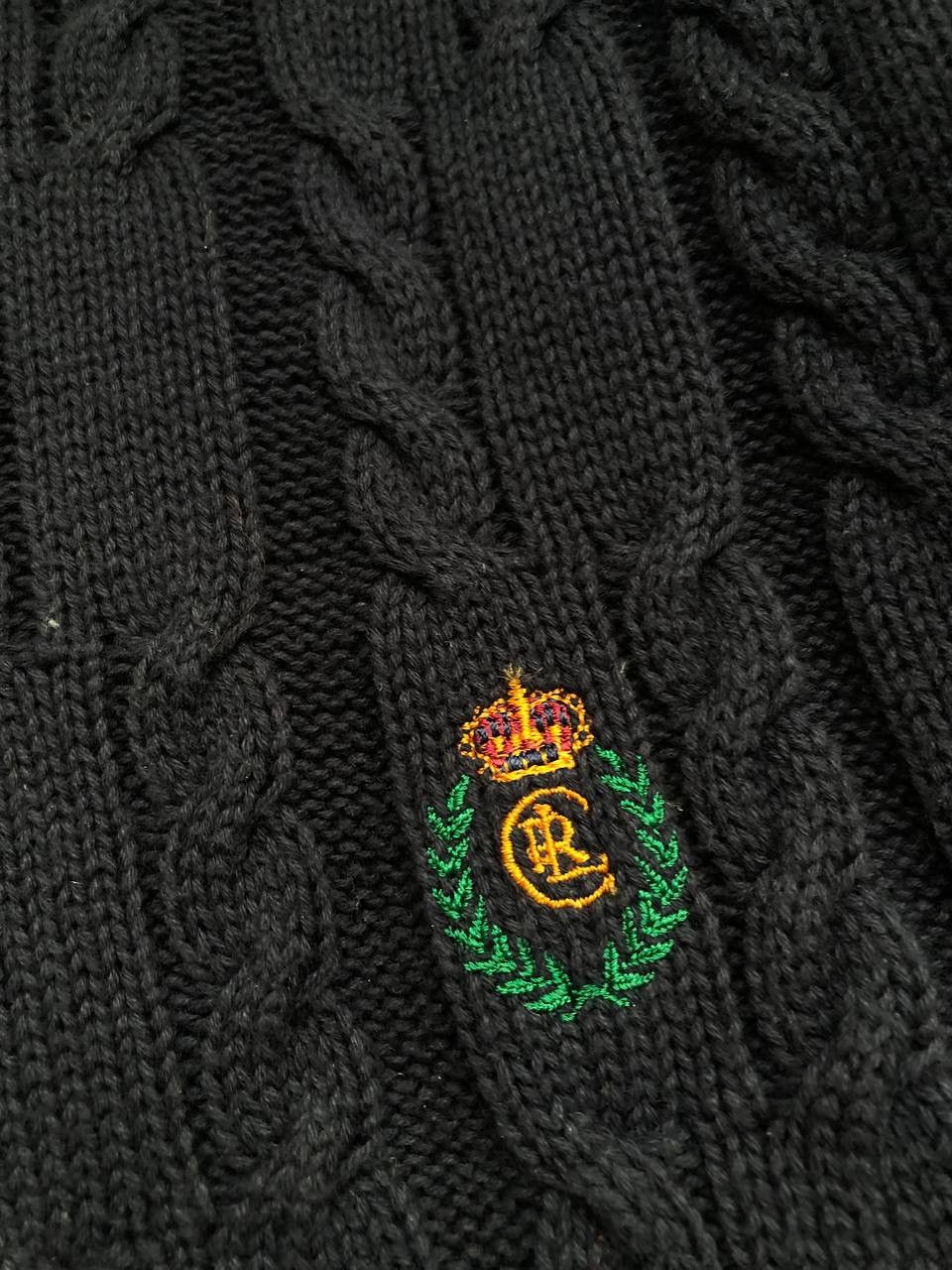 Chaps Ralph Lauren × Polo Ralph Lauren × Vintage Chaps Ralph Lauren Ribbed Knit Sweater Vintage Size US M / EU 48-50 / 2 - 3 Thumbnail
