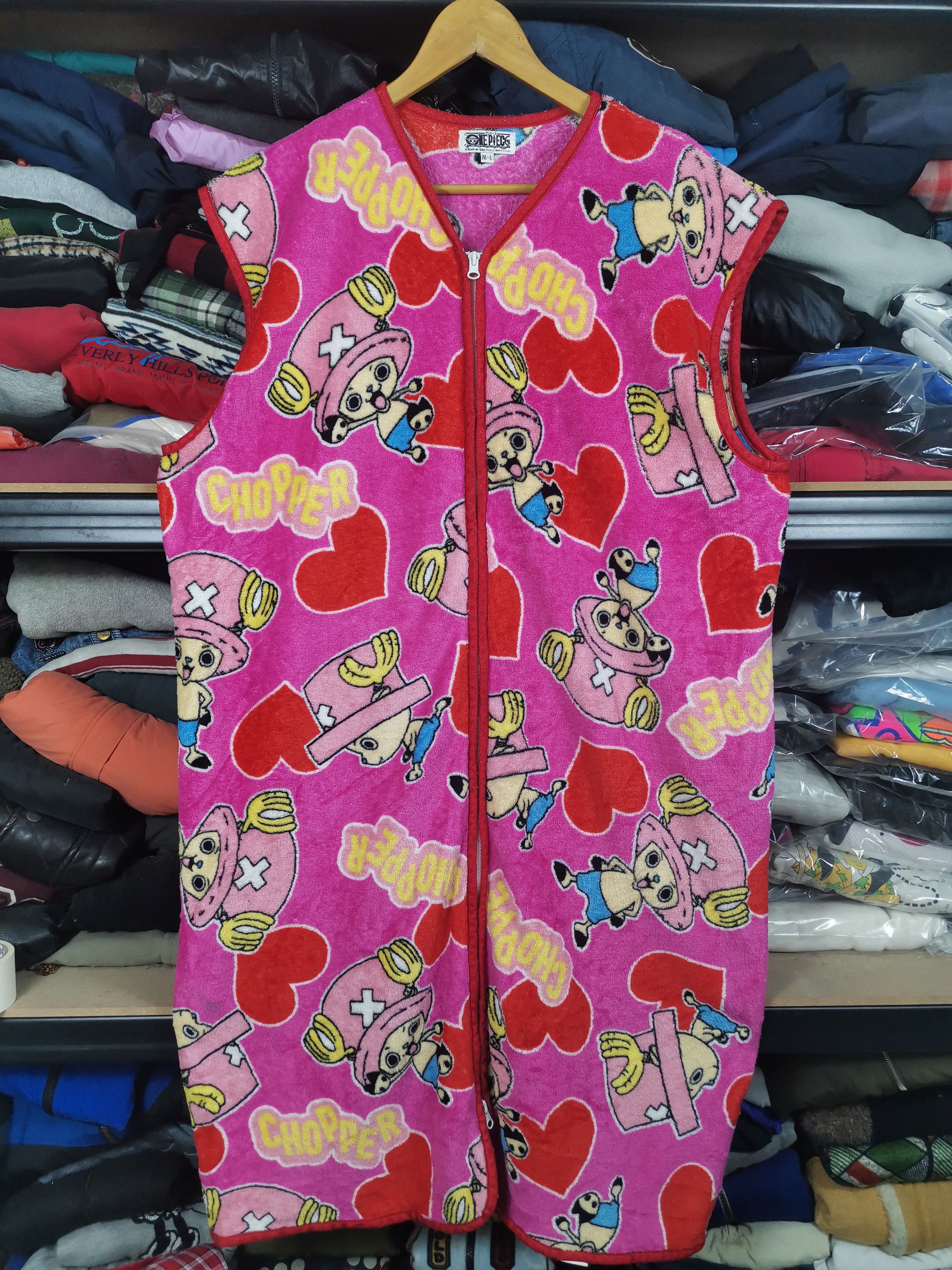 Anime × Japanese Brand × One Piece Vintage Anima One Piece Tony Tony Chopper Size US L / EU 52-54 / 3 - 1 Thumbnail
