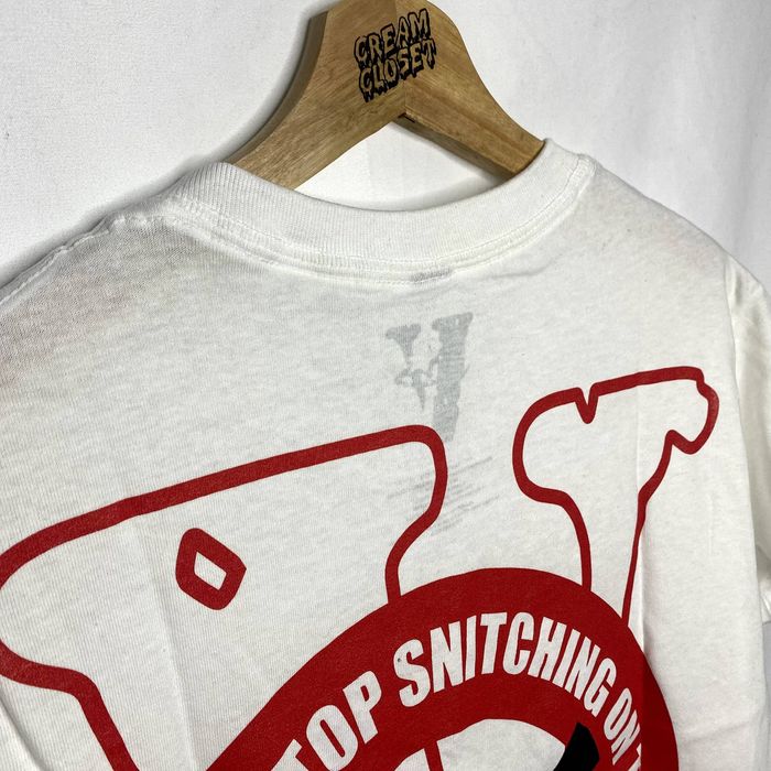 Vlone Pop Smoke x VLONE Stop Snitching on the Woo Tour Merch Tee | Grailed