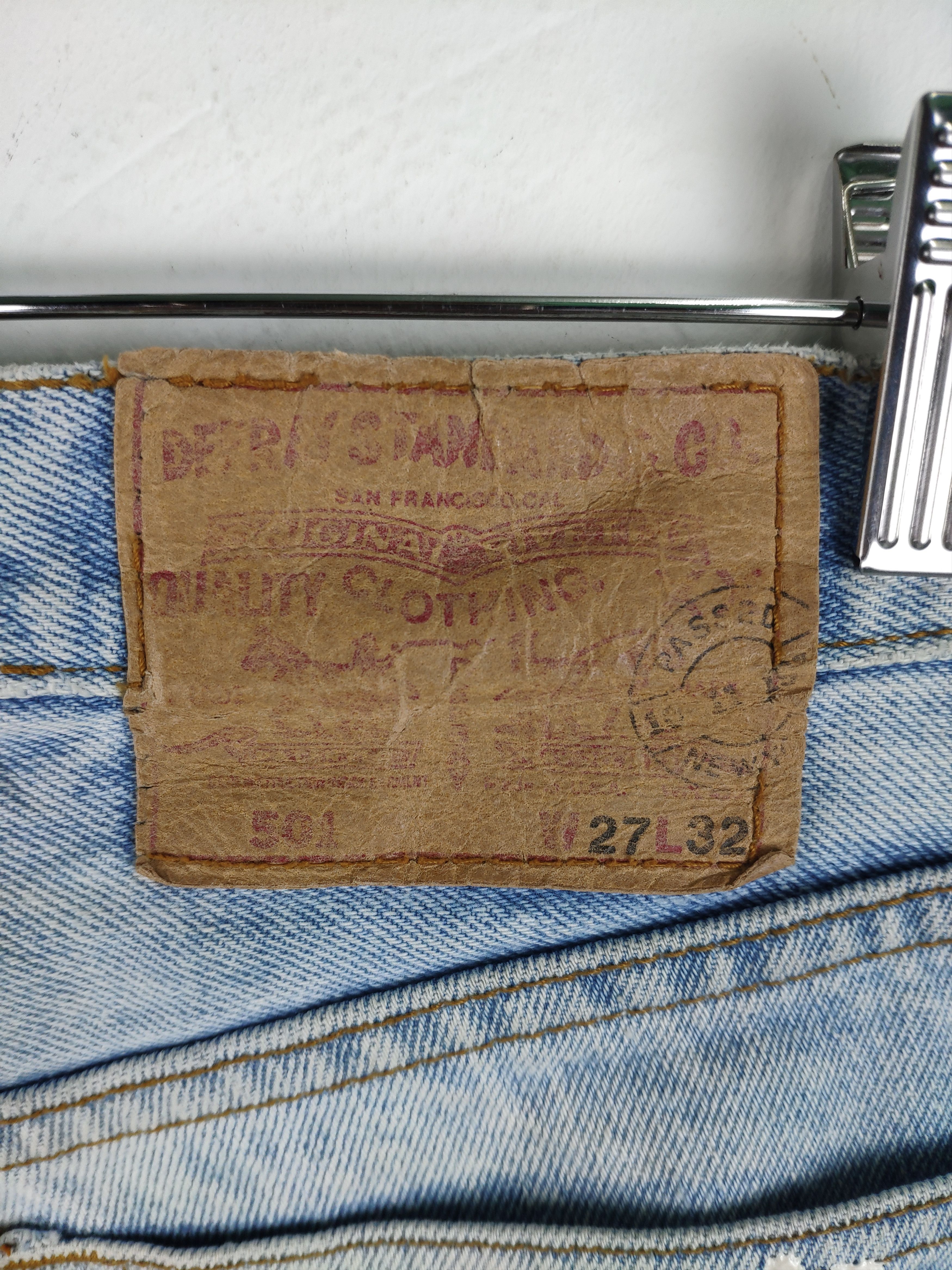 If Six Was Nine × Japanese Brand × Vintage Steal 💥 Vintage Denim Jeans Paint Custom Made Size 27" / US 4 / IT 40 - 10 Thumbnail