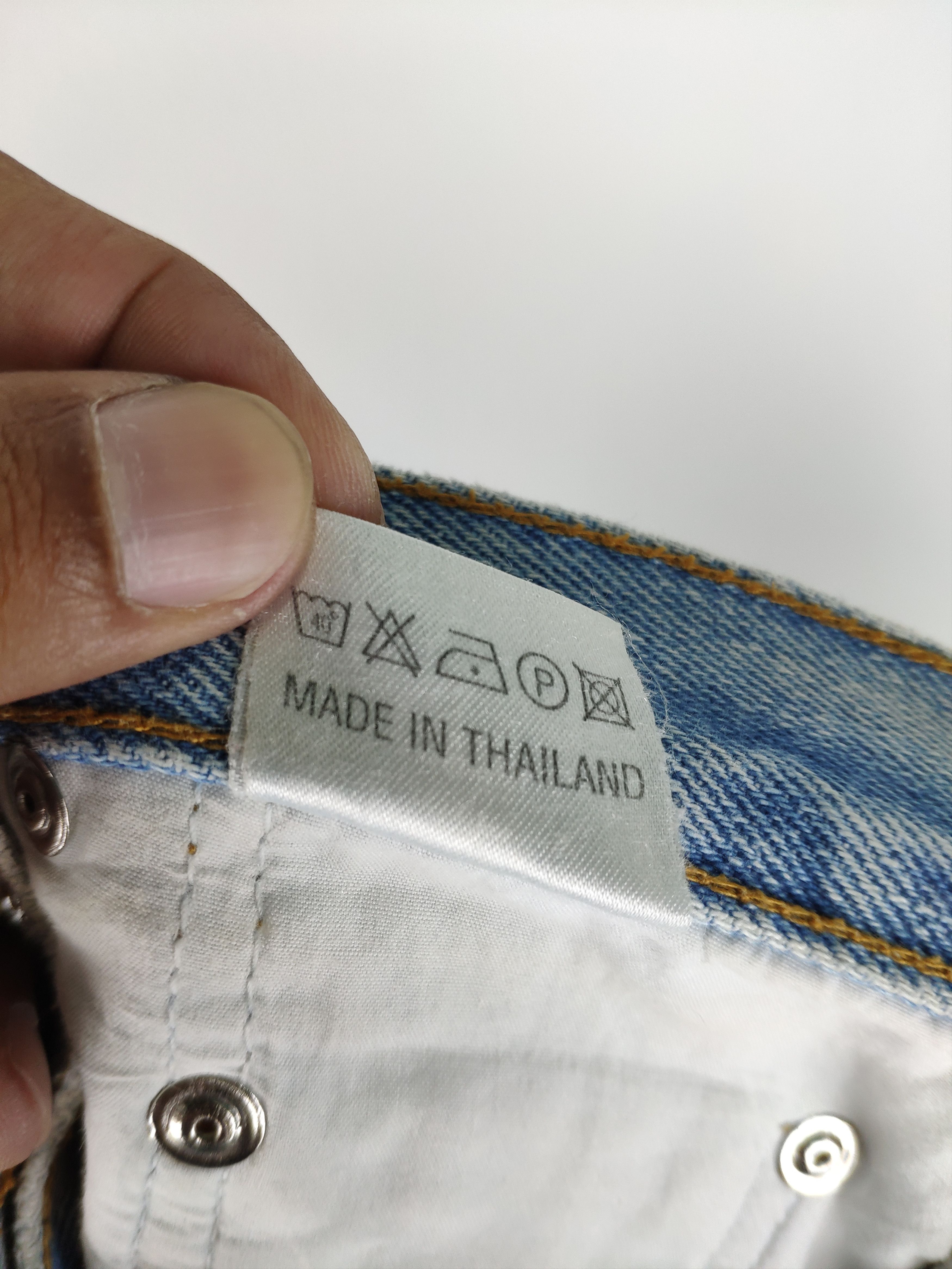 If Six Was Nine × Japanese Brand × Vintage Steal 💥 Vintage Denim Jeans Paint Custom Made Size 27" / US 4 / IT 40 - 13 Thumbnail