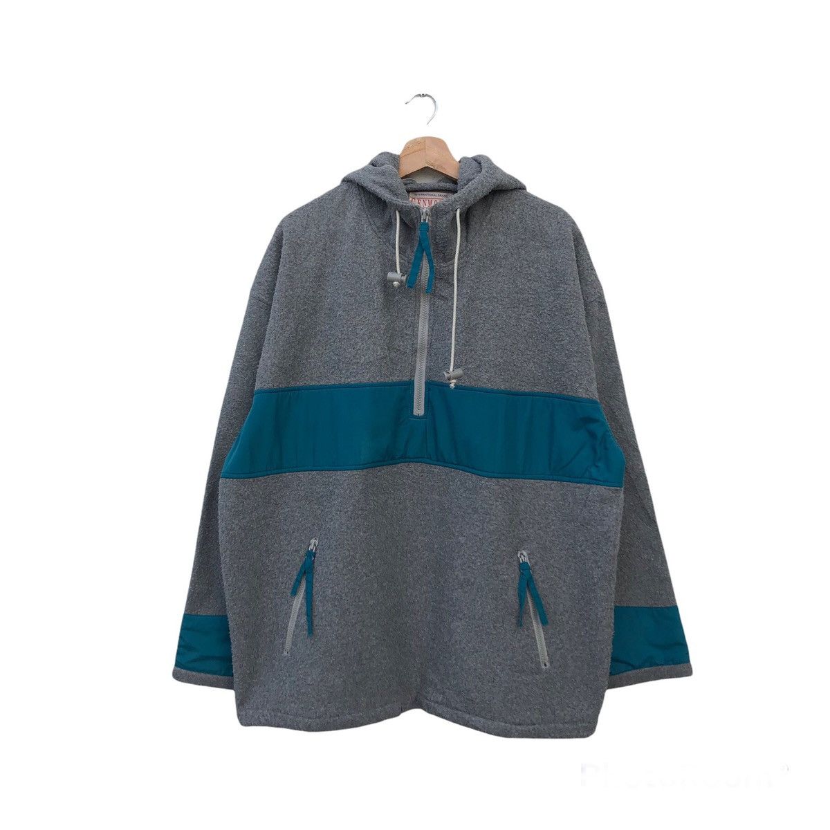 Japanese Brand TRITONE COLOUR PULLOVER HOODIE GENMODA Size US L / EU 52-54 / 3 - 1 Thumbnail