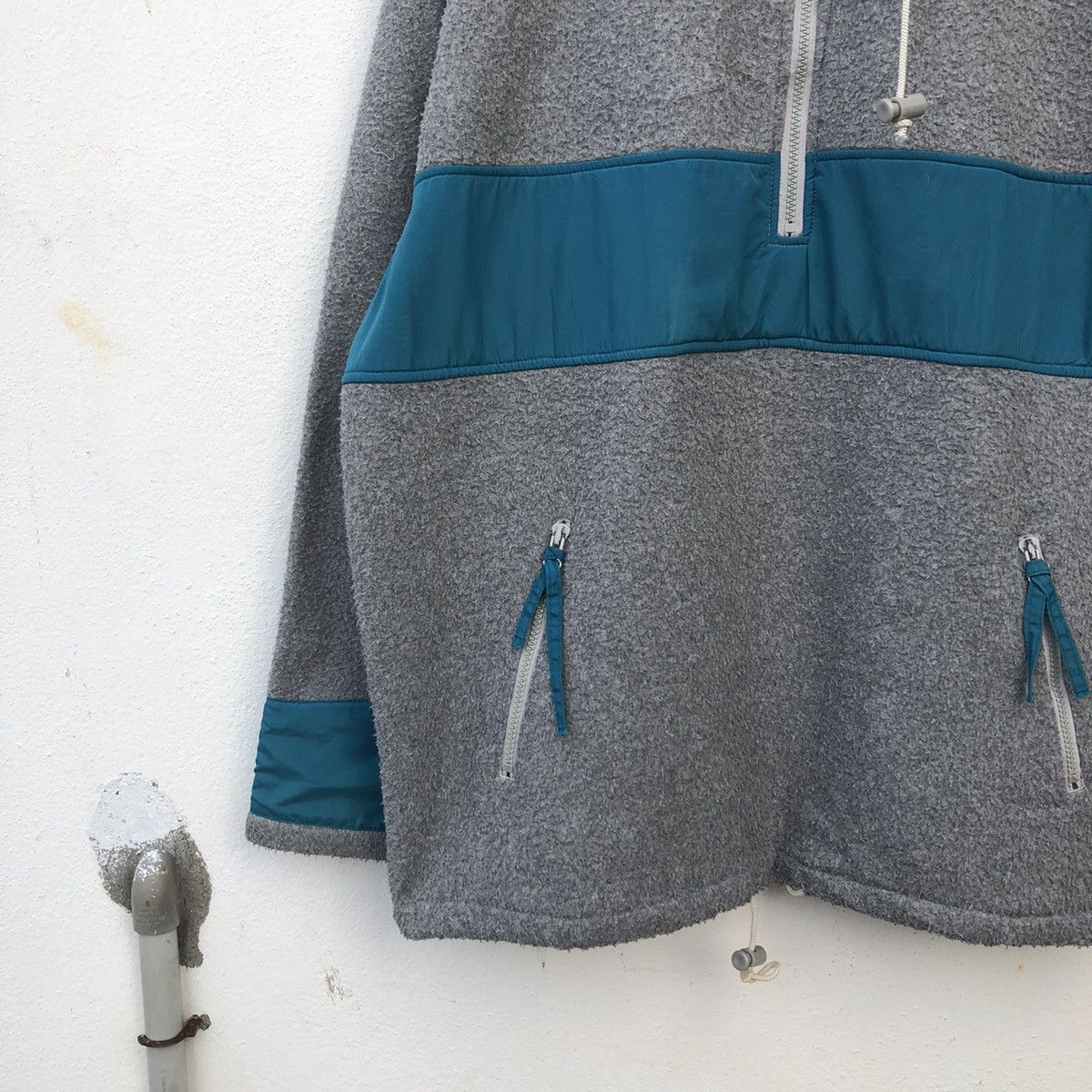 Japanese Brand TRITONE COLOUR PULLOVER HOODIE GENMODA Size US L / EU 52-54 / 3 - 6 Thumbnail