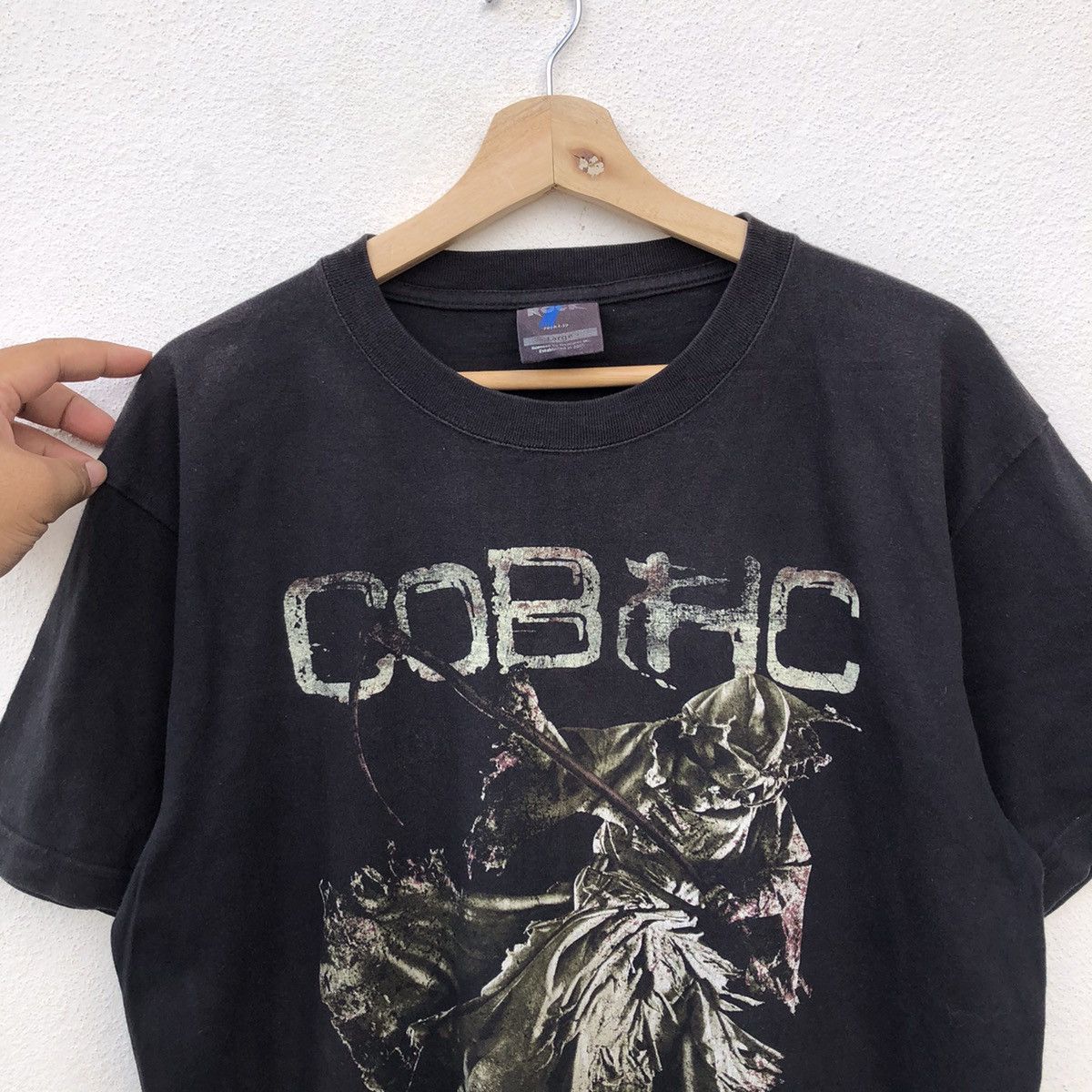 Band Tees VINTAGE SHOVEL KNOCKOUT CHILDREN OF BODOM T-SHIRT Size US L / EU 52-54 / 3 - 4 Thumbnail