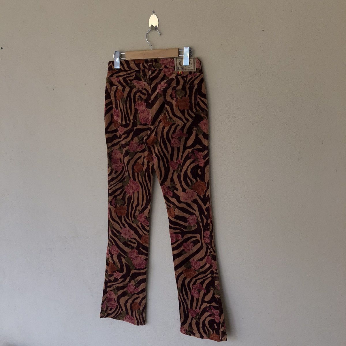 Japanese Brand CIMARRON CORDUROY FLORAL PANTS Size US 27 - 8 Thumbnail