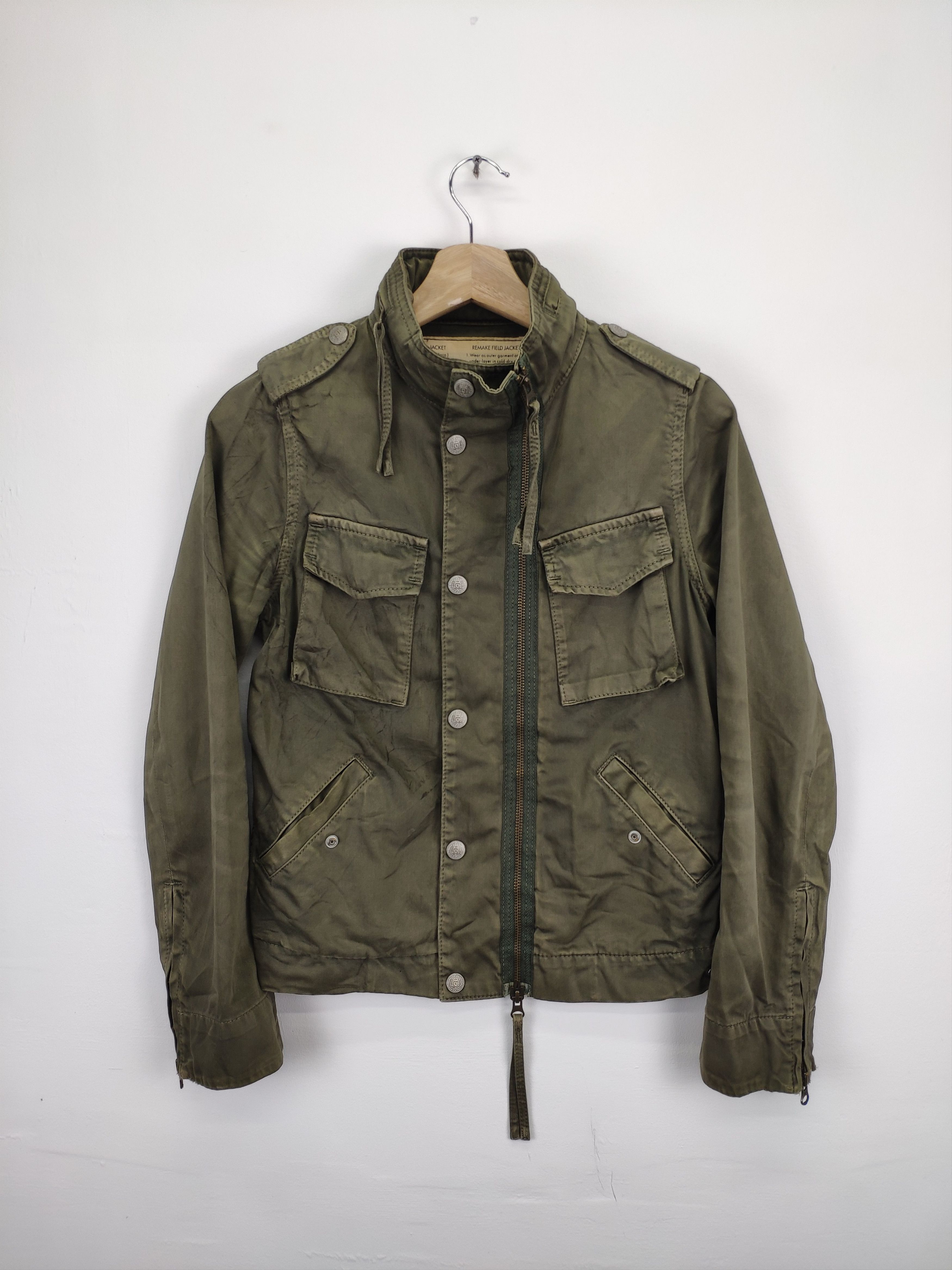 Seditionaries × Vintage 🇯🇵 Vintage Field Jacket Multi Pocket Bondage Jacket Style Size S / US 4 / IT 40 - 1 Thumbnail