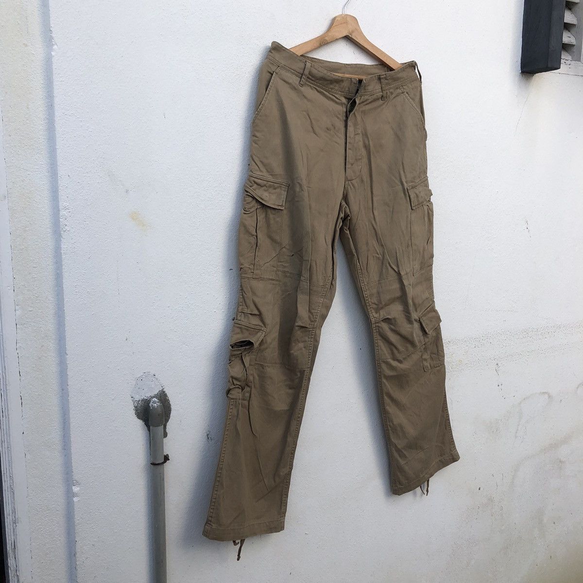 Vintage VINTAGE PARACHUTE BIKER CARGO PANTS US ISSUE TRUE VINTAGE Size US 31 - 2 Thumbnail