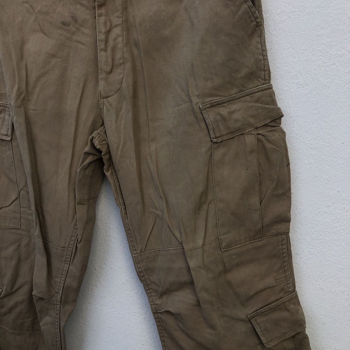 Vintage VINTAGE PARACHUTE BIKER CARGO PANTS US ISSUE TRUE VINTAGE Size US 31 - 8 Thumbnail