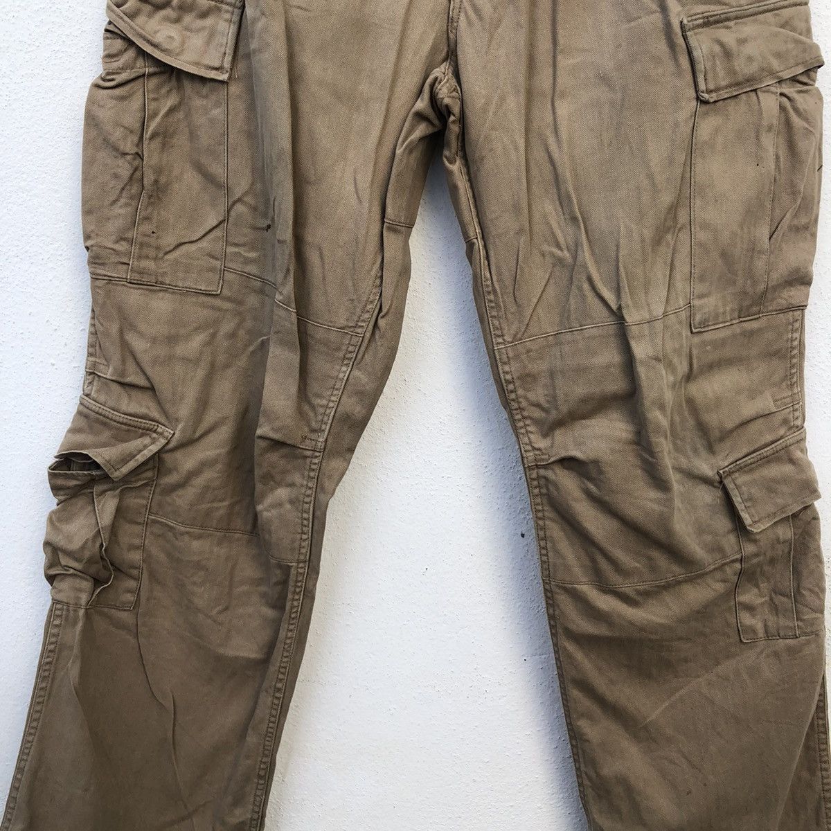 Vintage VINTAGE PARACHUTE BIKER CARGO PANTS US ISSUE TRUE VINTAGE Size US 31 - 3 Thumbnail