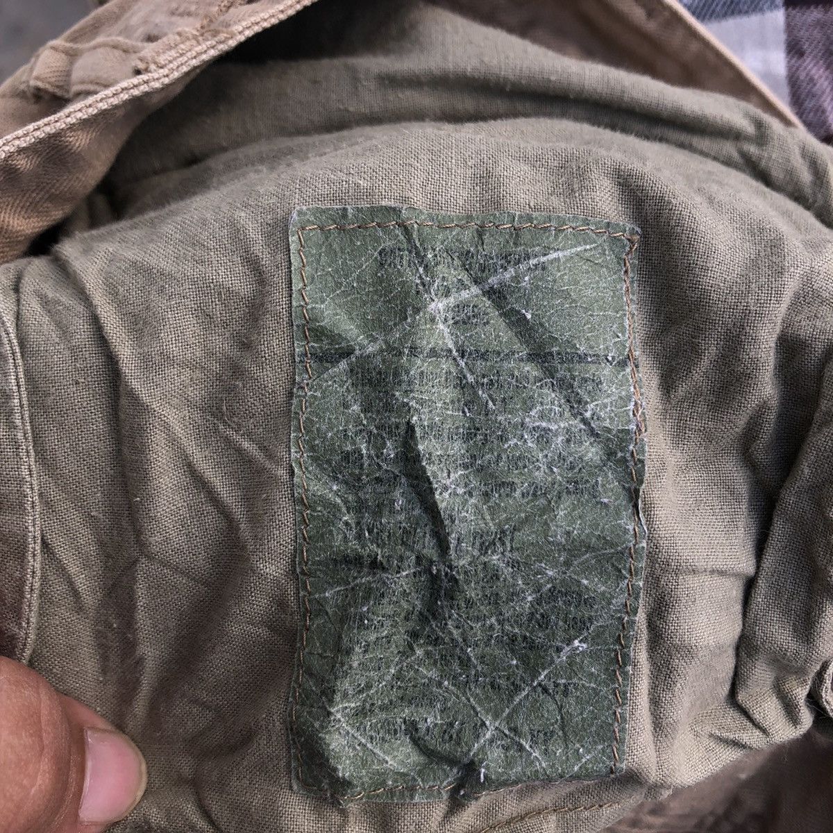 Vintage VINTAGE PARACHUTE BIKER CARGO PANTS US ISSUE TRUE VINTAGE Size US 31 - 14 Thumbnail
