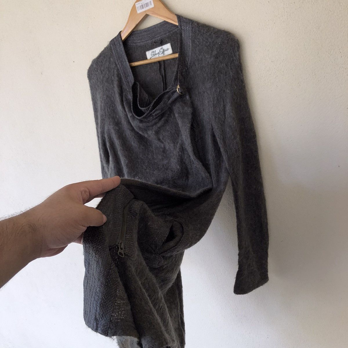 Japanese Brand SHARE SPIRIT WOOL JACKET INSPIRED BY YOHJI YAMAMOTO Size US M / EU 48-50 / 2 - 4 Thumbnail