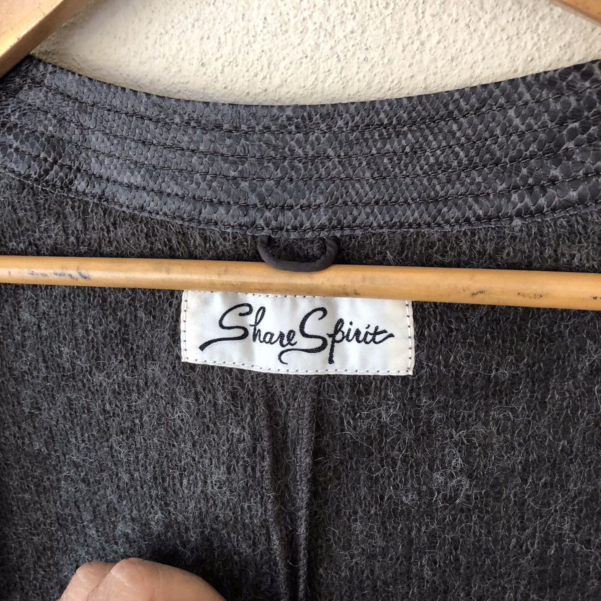 Japanese Brand SHARE SPIRIT WOOL JACKET INSPIRED BY YOHJI YAMAMOTO Size US M / EU 48-50 / 2 - 17 Thumbnail
