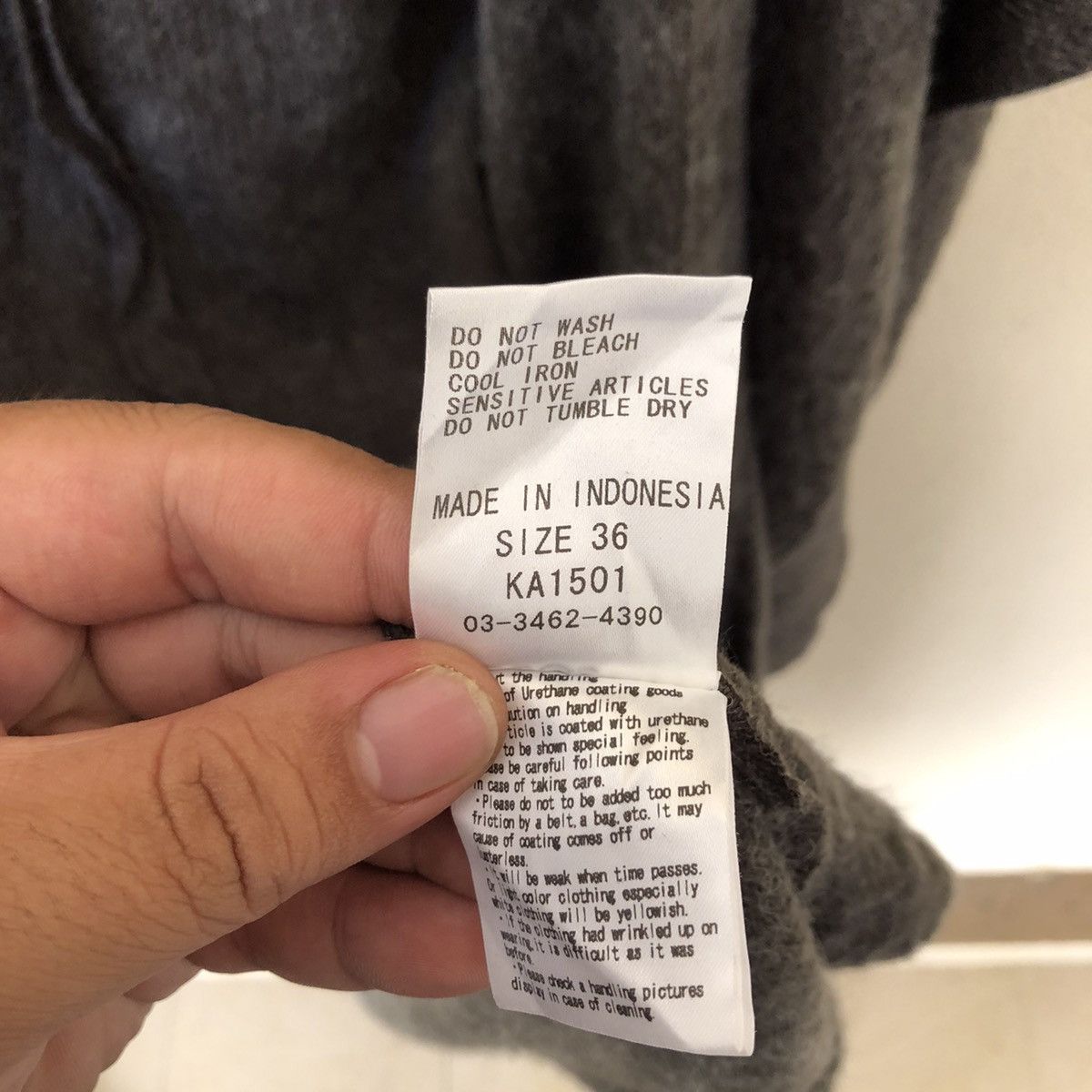 Japanese Brand SHARE SPIRIT WOOL JACKET INSPIRED BY YOHJI YAMAMOTO Size US M / EU 48-50 / 2 - 16 Thumbnail