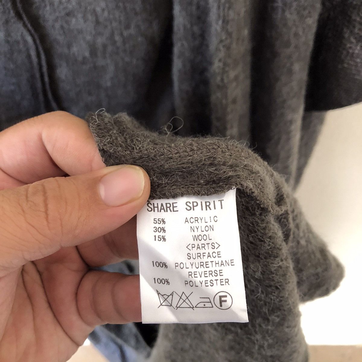 Japanese Brand SHARE SPIRIT WOOL JACKET INSPIRED BY YOHJI YAMAMOTO Size US M / EU 48-50 / 2 - 15 Thumbnail