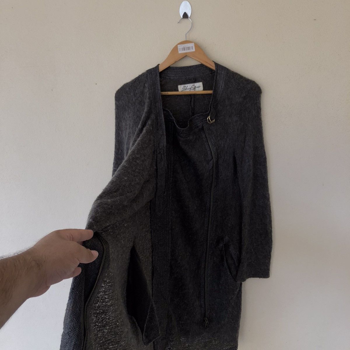 Japanese Brand SHARE SPIRIT WOOL JACKET INSPIRED BY YOHJI YAMAMOTO Size US M / EU 48-50 / 2 - 13 Thumbnail