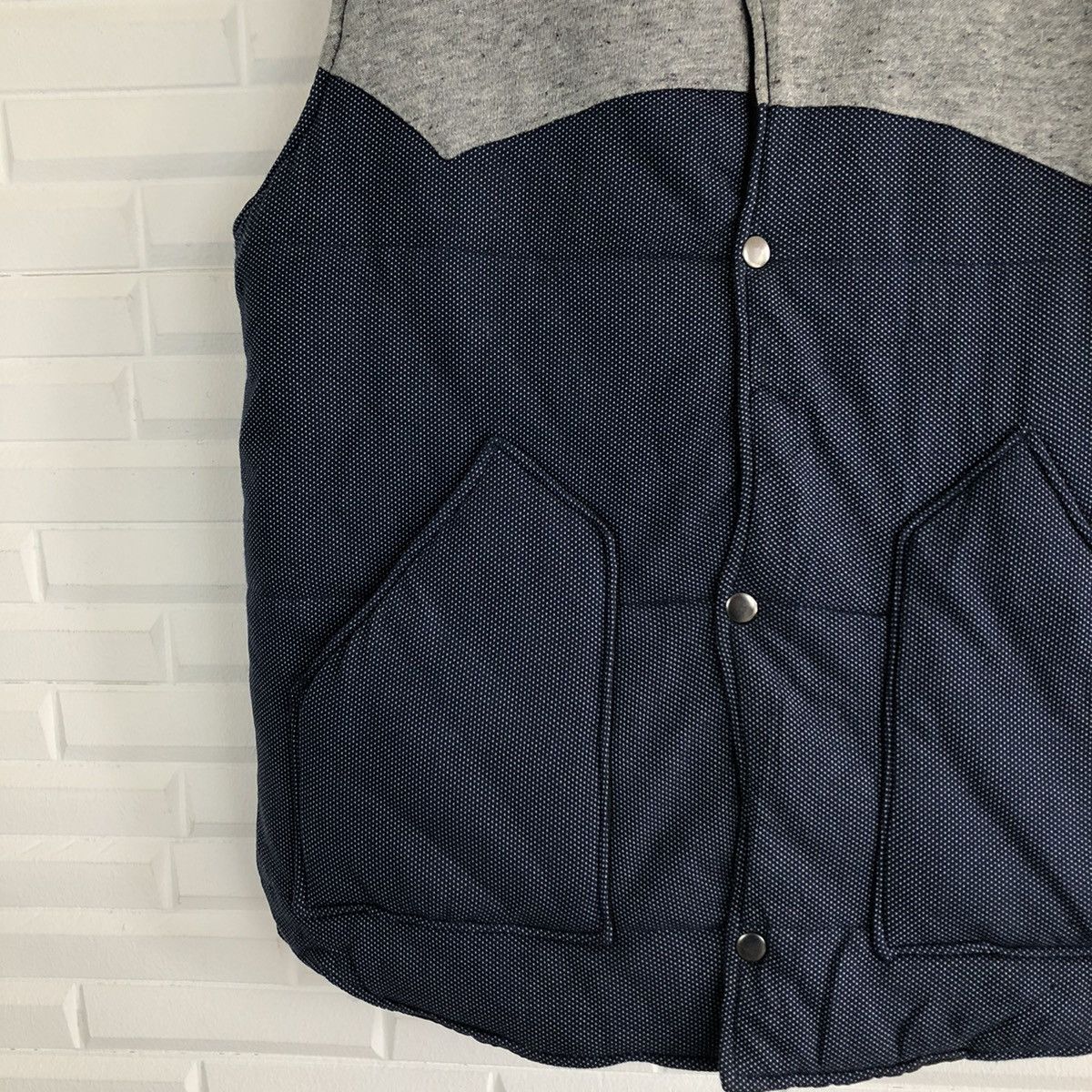 Japanese Brand GYM MASTER VEST QUILTED PUFFER VEST Size US L / EU 52-54 / 3 - 4 Thumbnail
