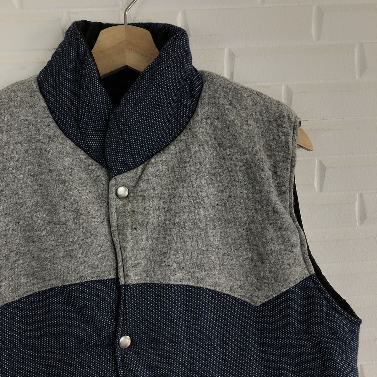 Japanese Brand GYM MASTER VEST QUILTED PUFFER VEST Size US L / EU 52-54 / 3 - 5 Thumbnail