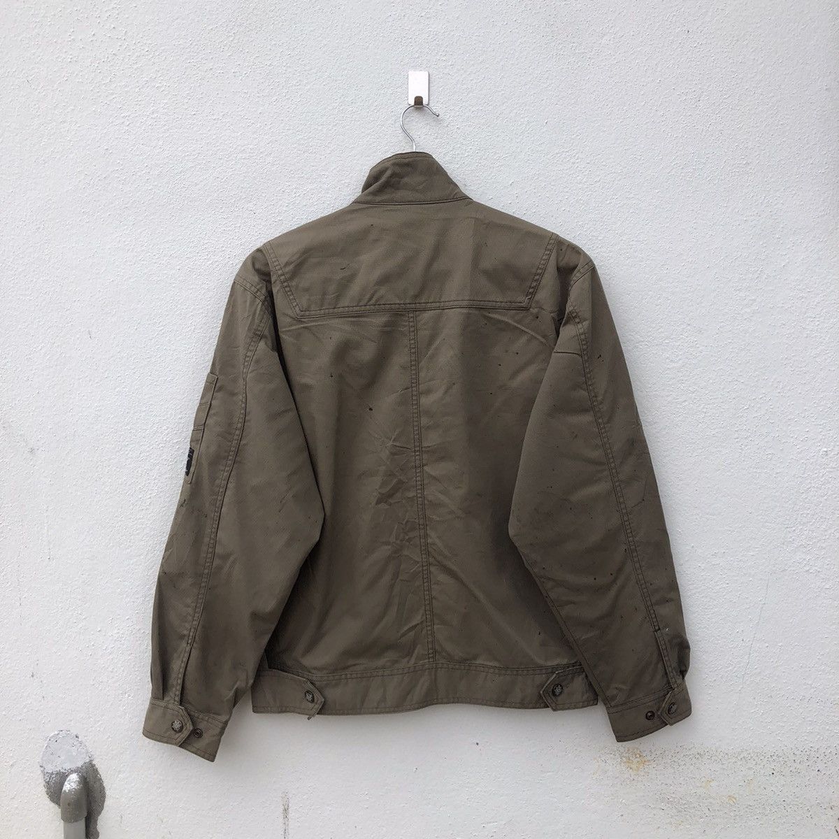 Japanese Brand PARACHUTE BIKER DESIGN JAWIN WORKER JACKET Size US L / EU 52-54 / 3 - 7 Thumbnail