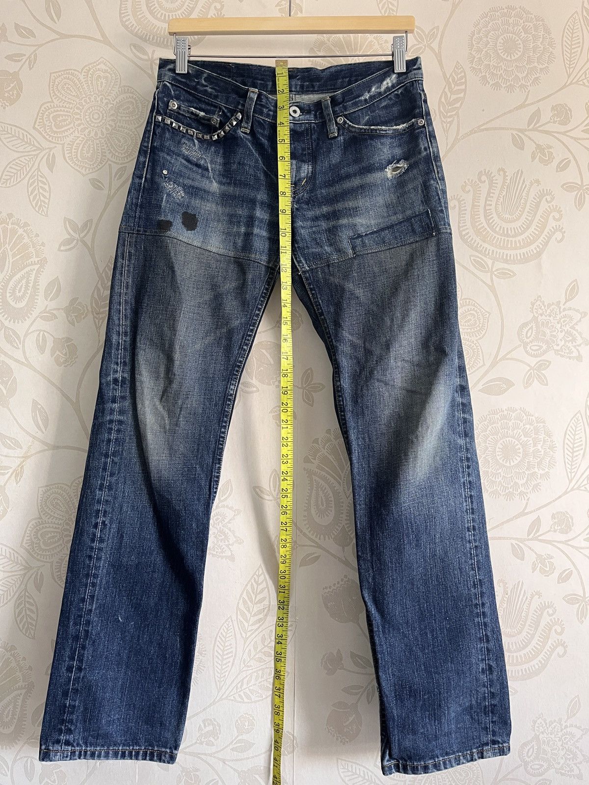 Hysteric Glamour Vintage Hysteric Glamour Buttons Denim Jeans Size US 29 - 2 Thumbnail