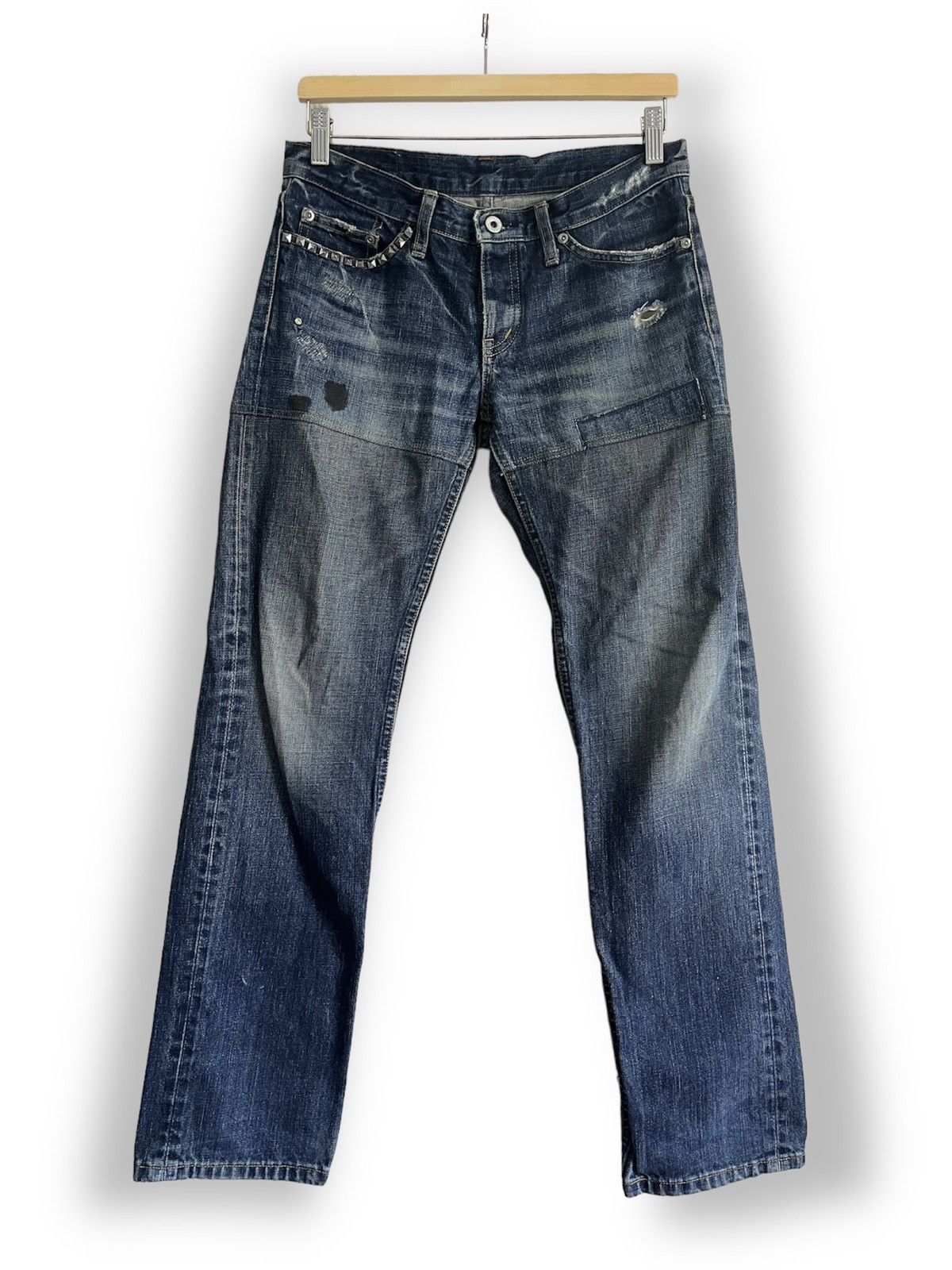 Hysteric Glamour Vintage Hysteric Glamour Buttons Denim Jeans Size US 29 - 1 Thumbnail