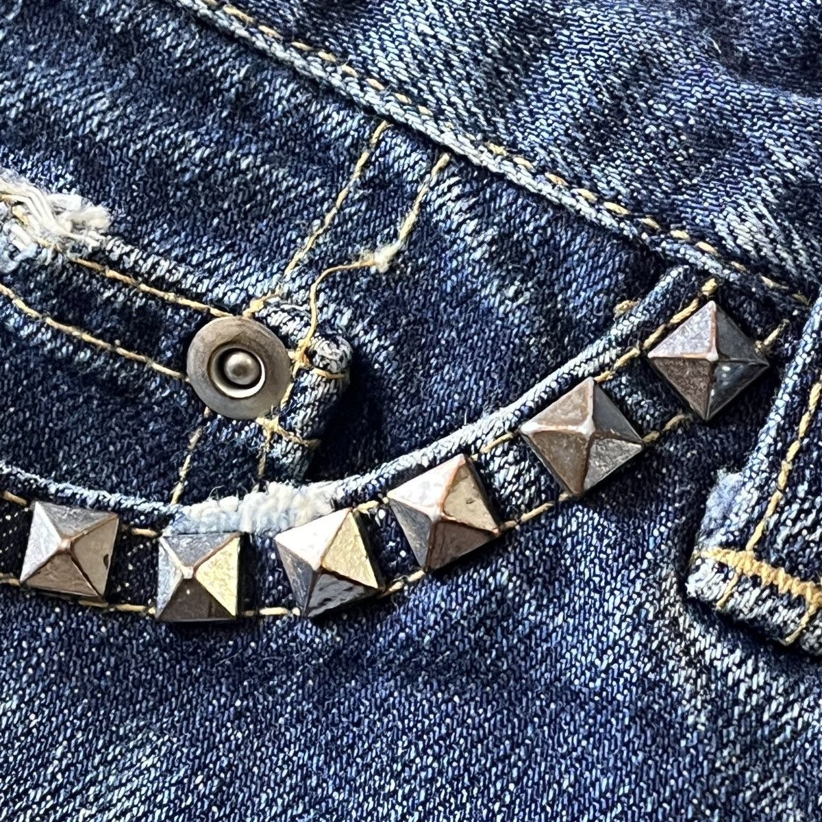 Hysteric Glamour Vintage Hysteric Glamour Buttons Denim Jeans Size US 29 - 6 Thumbnail