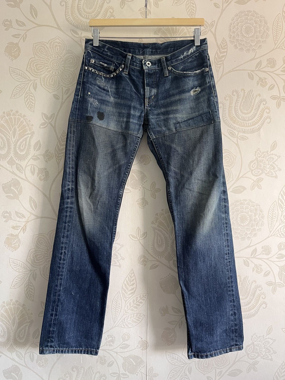 Hysteric Glamour Vintage Hysteric Glamour Buttons Denim Jeans Size US 29 - 19 Thumbnail