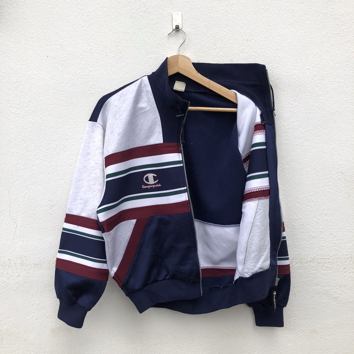 Champion × Japanese Brand MULTI COLOUR BOX CHAMPION ZIPPER JACKET Size US L / EU 52-54 / 3 - 7 Thumbnail
