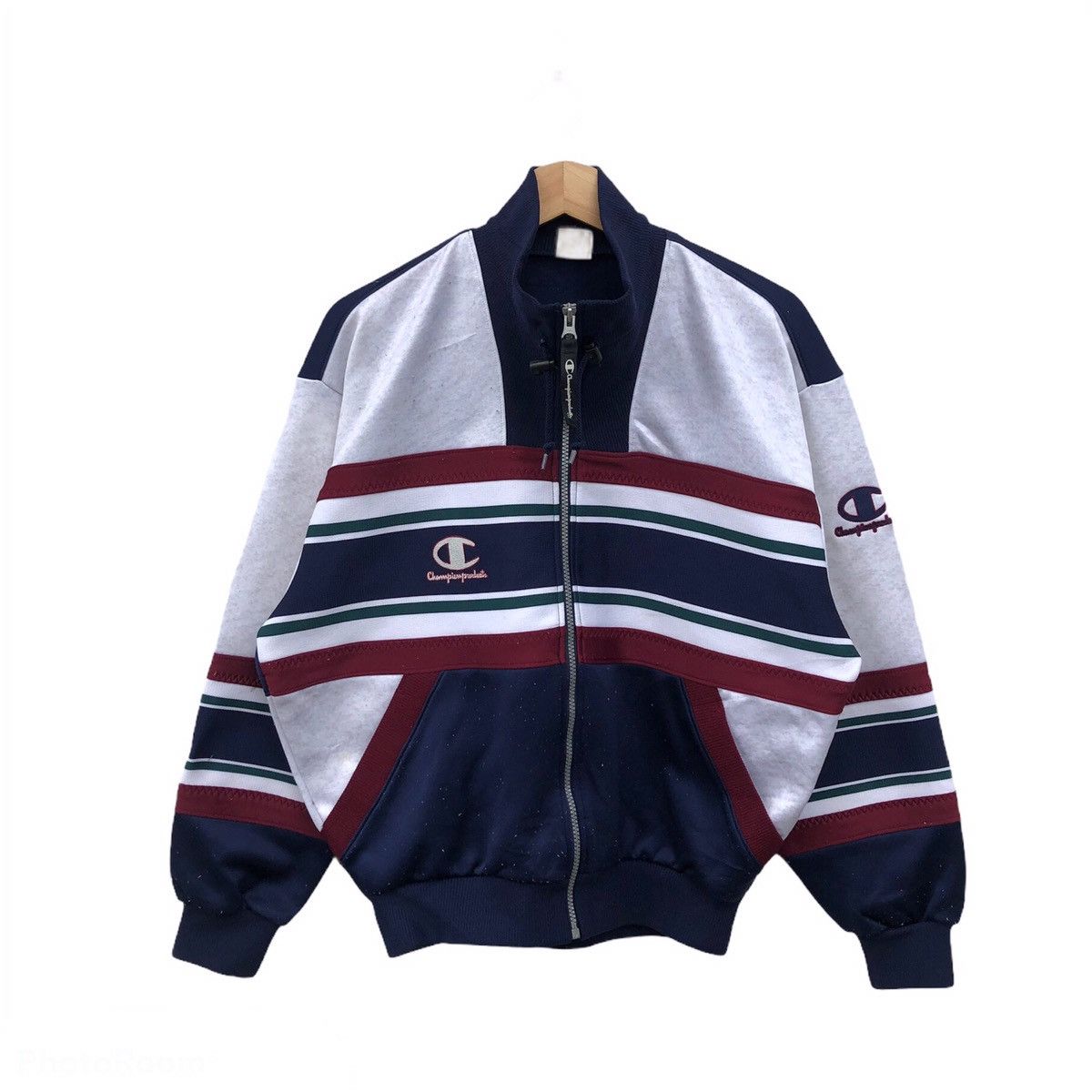 Champion × DressCamp Dress Camp x Champion full zipper hoodie