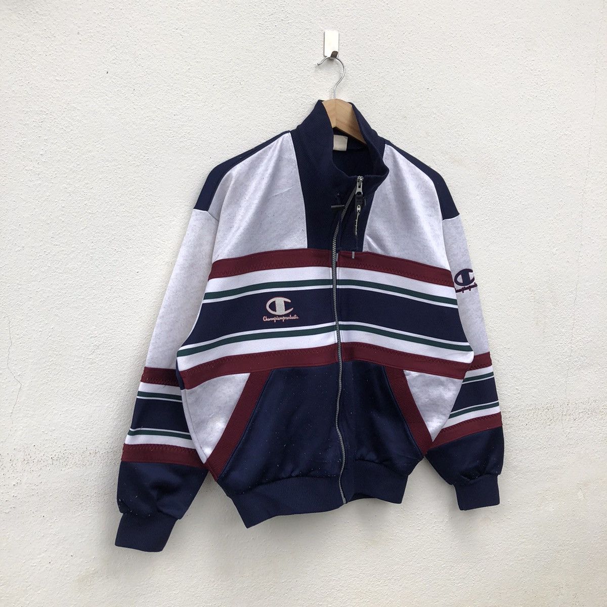 Champion × Japanese Brand MULTI COLOUR BOX CHAMPION ZIPPER JACKET Size US L / EU 52-54 / 3 - 2 Thumbnail