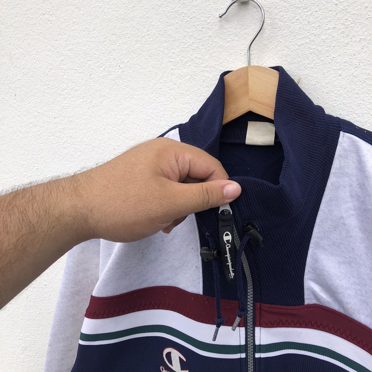 Champion × Japanese Brand MULTI COLOUR BOX CHAMPION ZIPPER JACKET Size US L / EU 52-54 / 3 - 5 Thumbnail