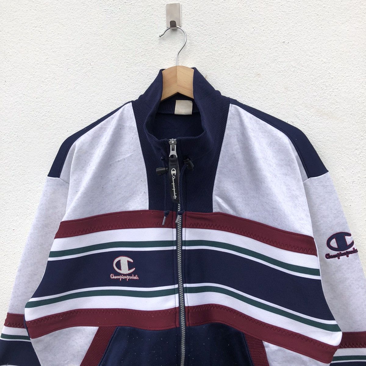 Champion × Japanese Brand MULTI COLOUR BOX CHAMPION ZIPPER JACKET Size US L / EU 52-54 / 3 - 3 Thumbnail