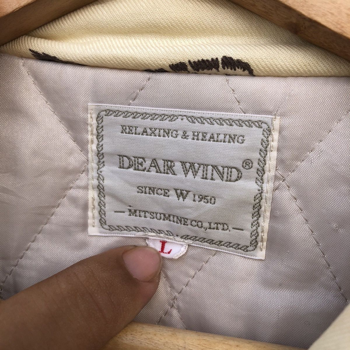 Japanese Brand VINTAGE DEAE WIND BY MITSUMINE CO, LTD FULL PRINT Size US L / EU 52-54 / 3 - 12 Thumbnail