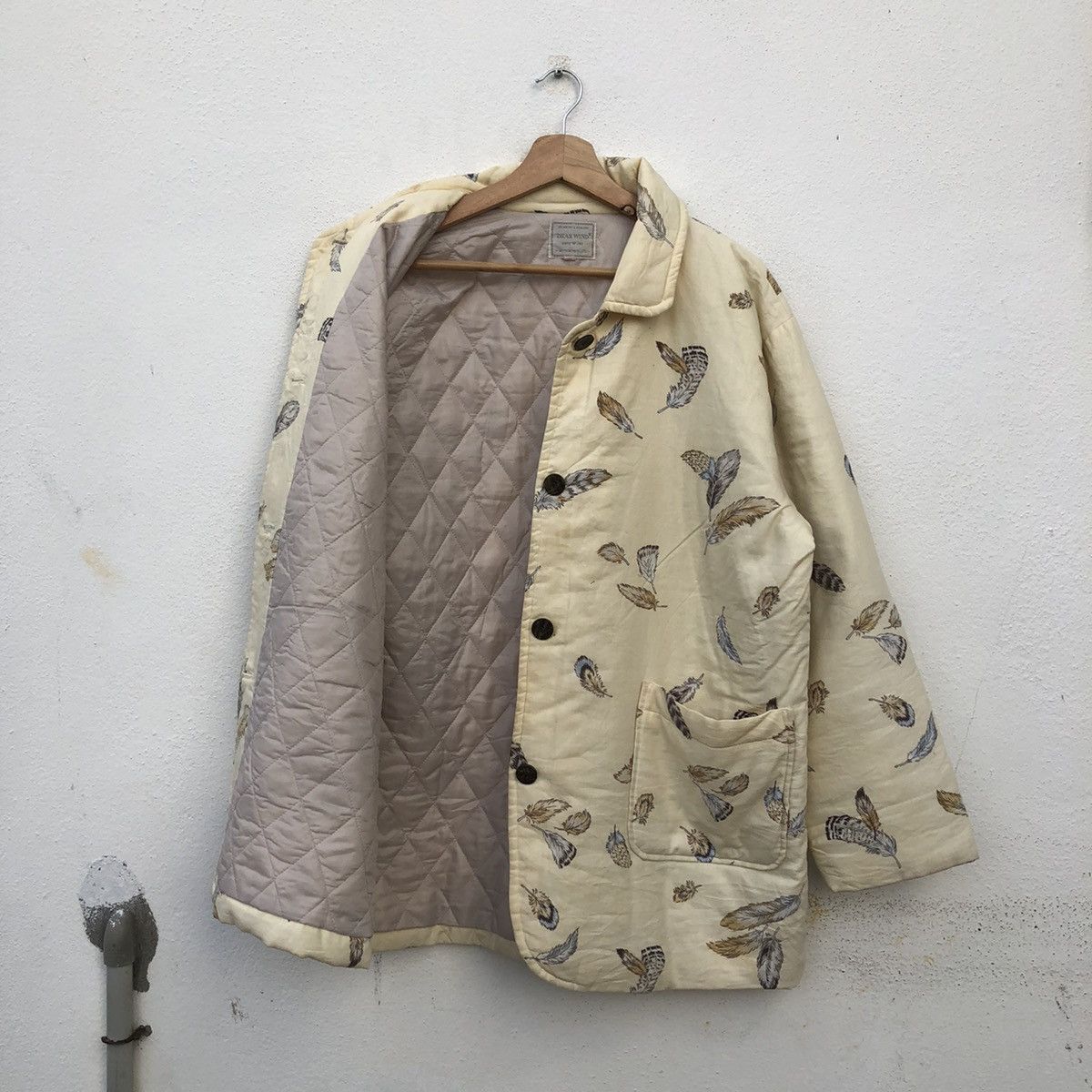 Japanese Brand VINTAGE DEAE WIND BY MITSUMINE CO, LTD FULL PRINT Size US L / EU 52-54 / 3 - 10 Thumbnail