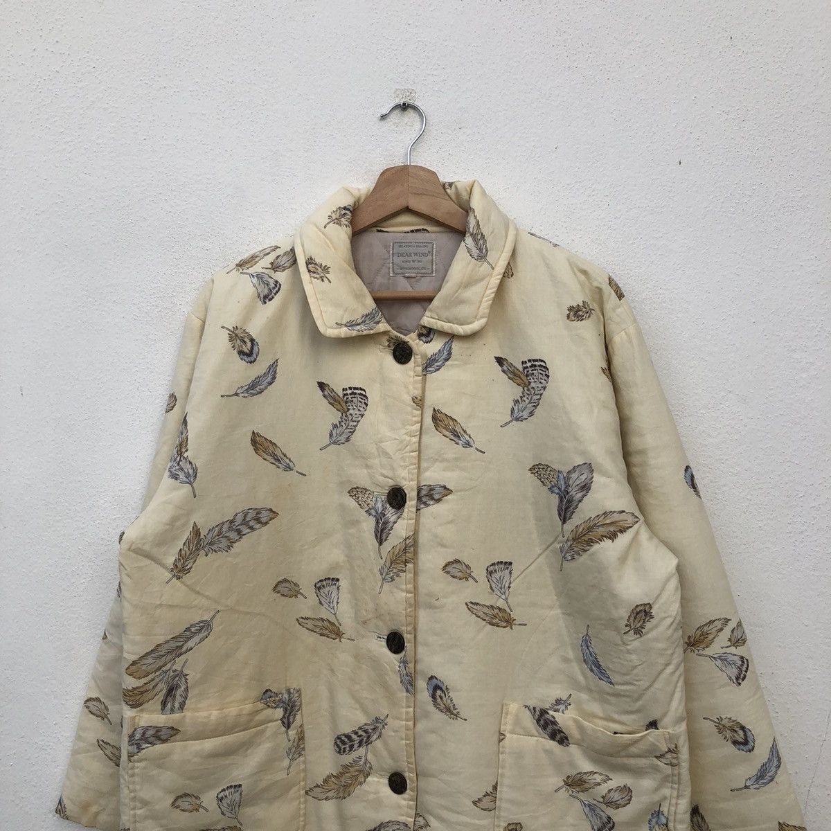 Japanese Brand VINTAGE DEAE WIND BY MITSUMINE CO, LTD FULL PRINT Size US L / EU 52-54 / 3 - 3 Thumbnail