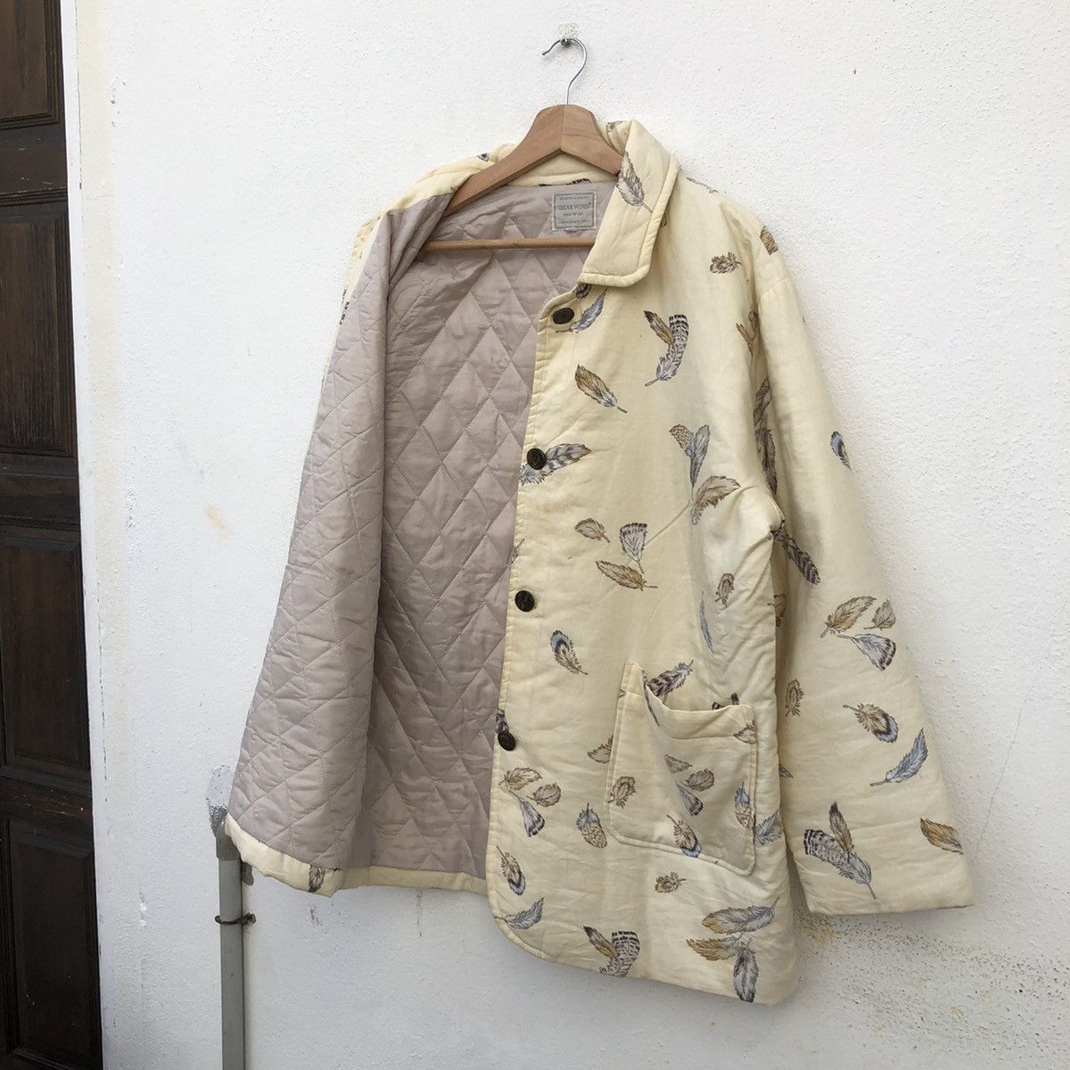 Japanese Brand VINTAGE DEAE WIND BY MITSUMINE CO, LTD FULL PRINT Size US L / EU 52-54 / 3 - 11 Thumbnail