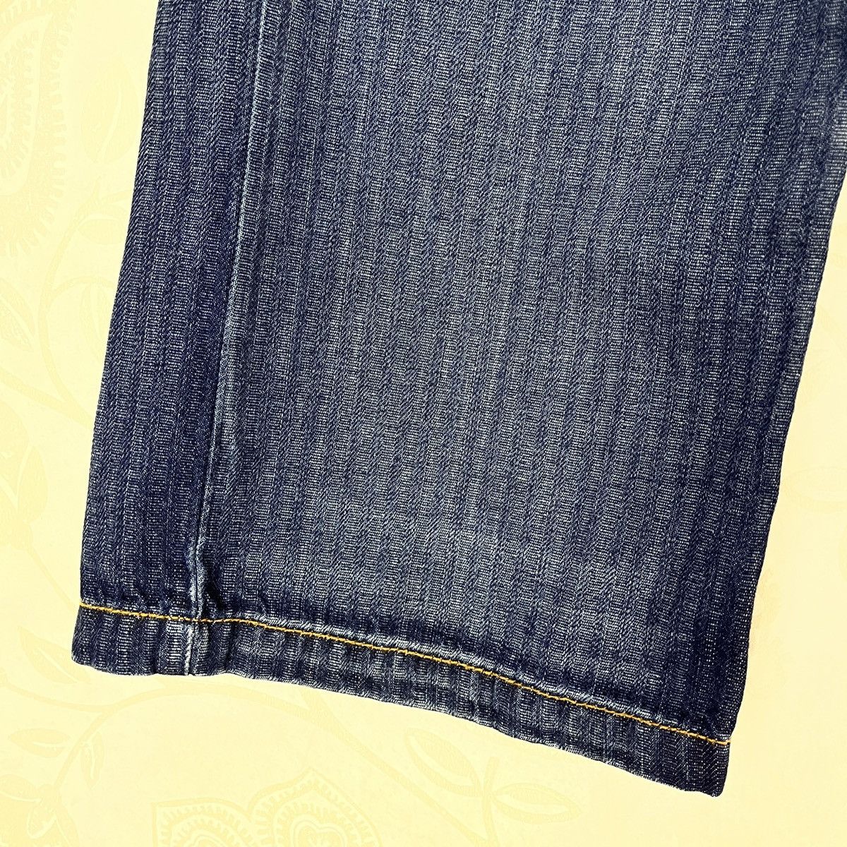 Vintage G-Tox Hickory Distressed Denim Jeans With Cargo Pockets Size US 34 / EU 50 - 17 Thumbnail
