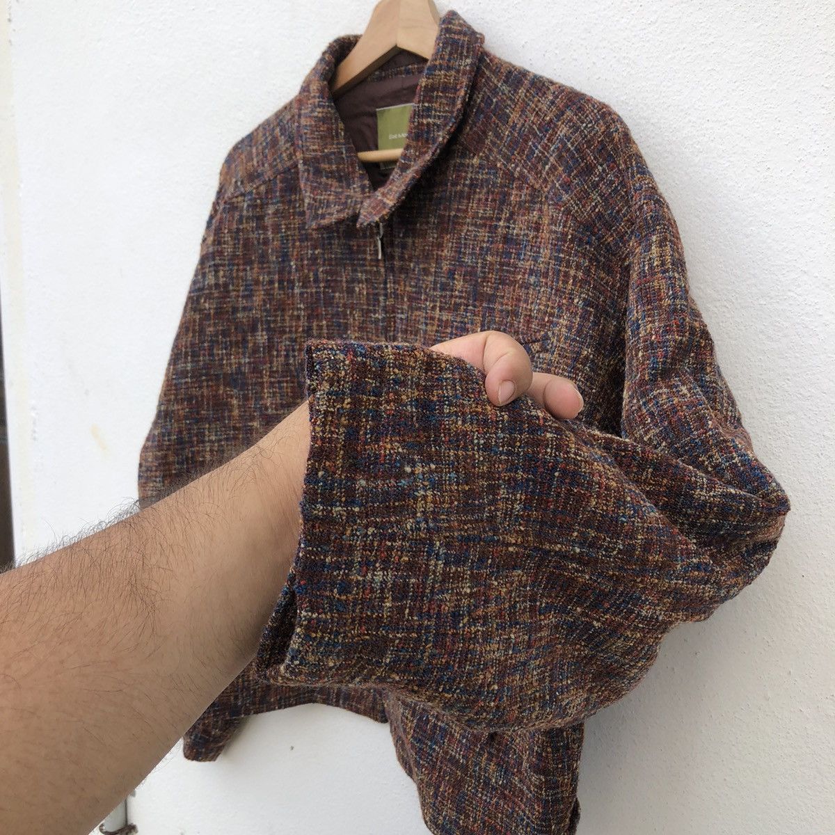 Japanese Brand VINTAGE SET MOOM ZIPPER JACKET INSPIRED BY ISSEY MIYAKE Size US M / EU 48-50 / 2 - 7 Thumbnail
