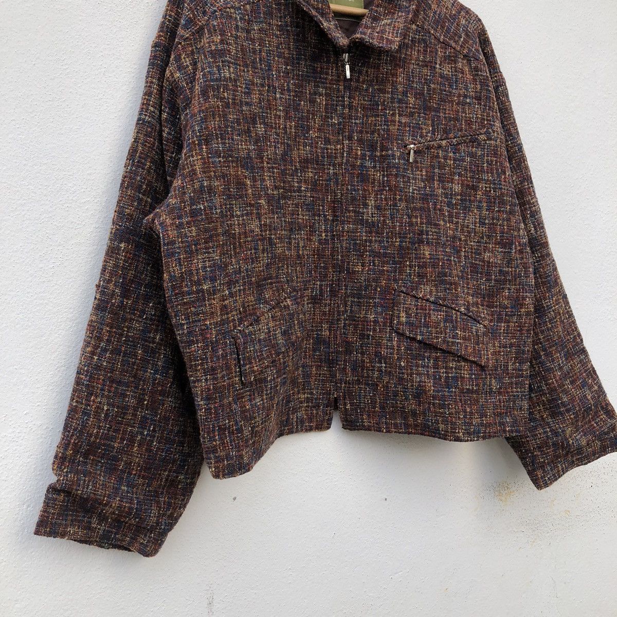 Japanese Brand VINTAGE SET MOOM ZIPPER JACKET INSPIRED BY ISSEY MIYAKE Size US M / EU 48-50 / 2 - 4 Thumbnail