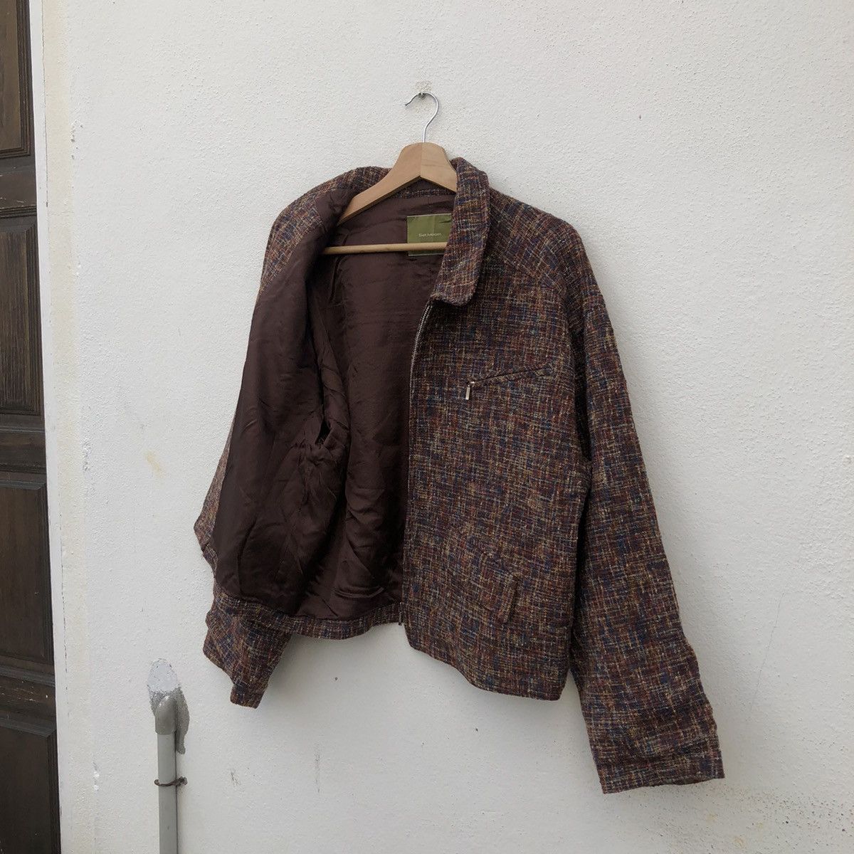 Japanese Brand VINTAGE SET MOOM ZIPPER JACKET INSPIRED BY ISSEY MIYAKE Size US M / EU 48-50 / 2 - 13 Thumbnail