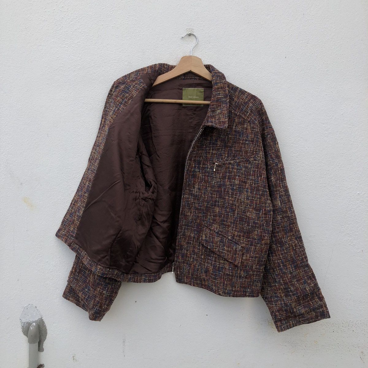 Japanese Brand VINTAGE SET MOOM ZIPPER JACKET INSPIRED BY ISSEY MIYAKE Size US M / EU 48-50 / 2 - 12 Thumbnail