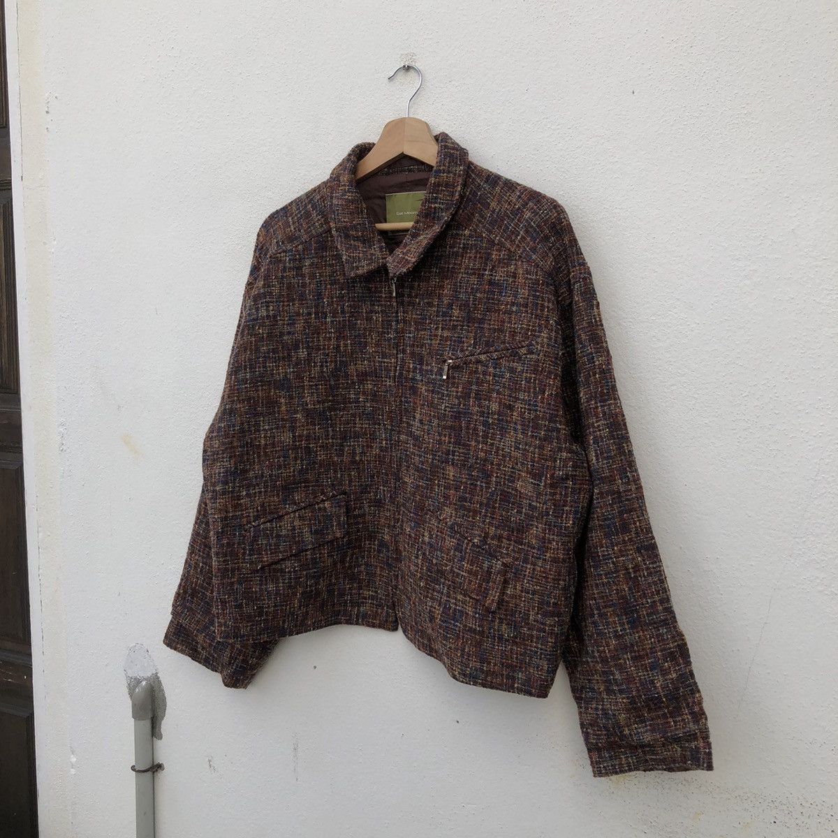 Japanese Brand VINTAGE SET MOOM ZIPPER JACKET INSPIRED BY ISSEY MIYAKE Size US M / EU 48-50 / 2 - 2 Thumbnail