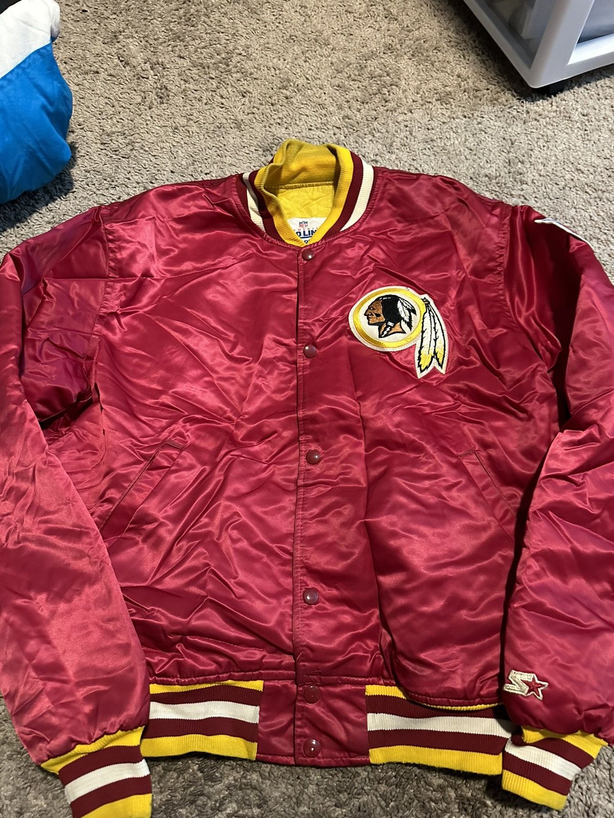 Vintage Redskins Starter Jacket | Grailed