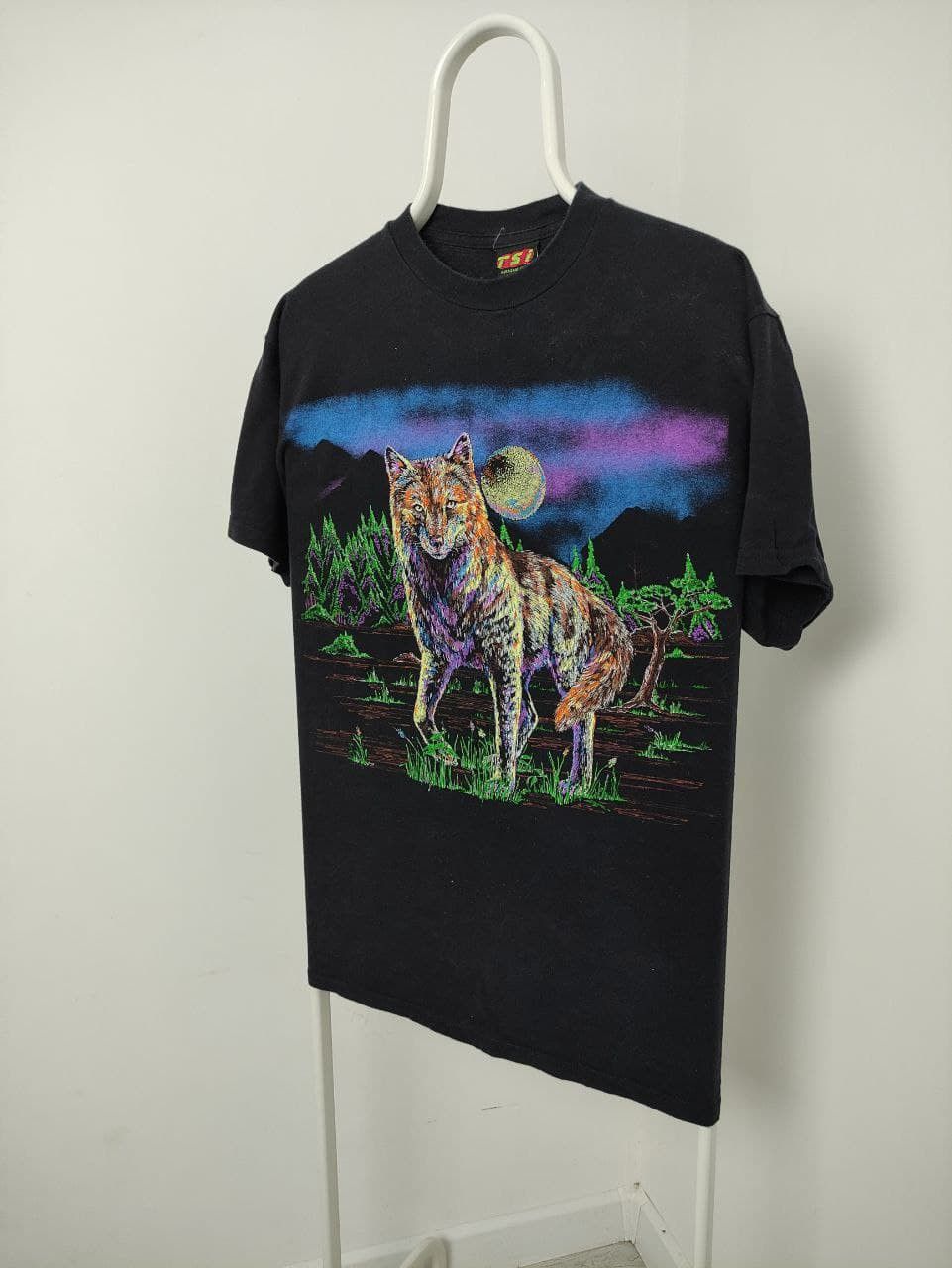 Woolf Woolf Animal Tee Made In Usa Vintage Size US L / EU 52-54 / 3 - 2 Thumbnail