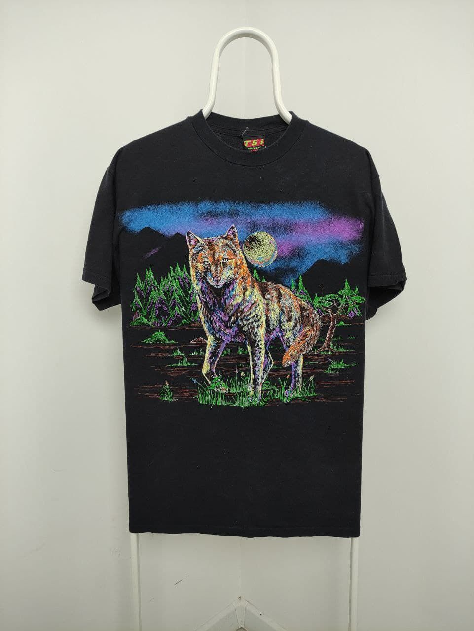 Woolf Woolf Animal Tee Made In Usa Vintage Size US L / EU 52-54 / 3 - 1 Thumbnail