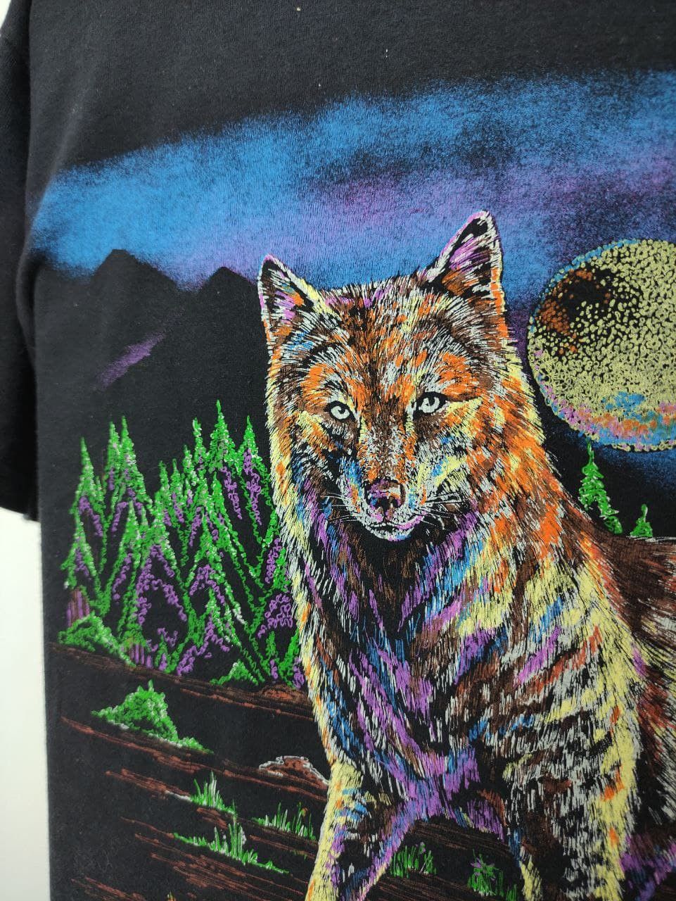 Woolf Woolf Animal Tee Made In Usa Vintage Size US L / EU 52-54 / 3 - 4 Thumbnail