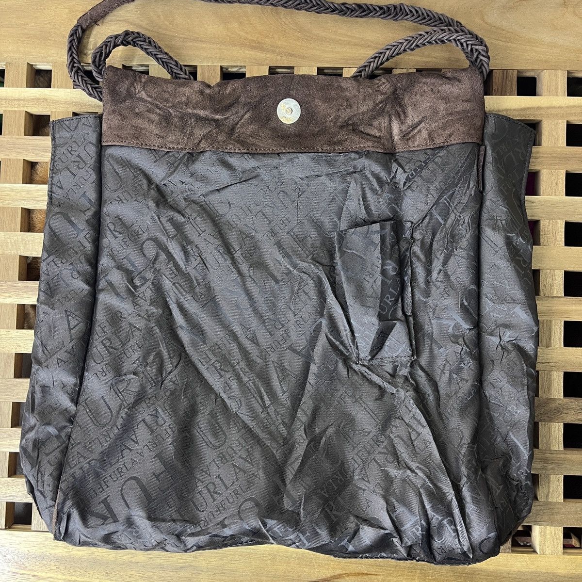 Furla Hobo Leather Bag Made In Italy