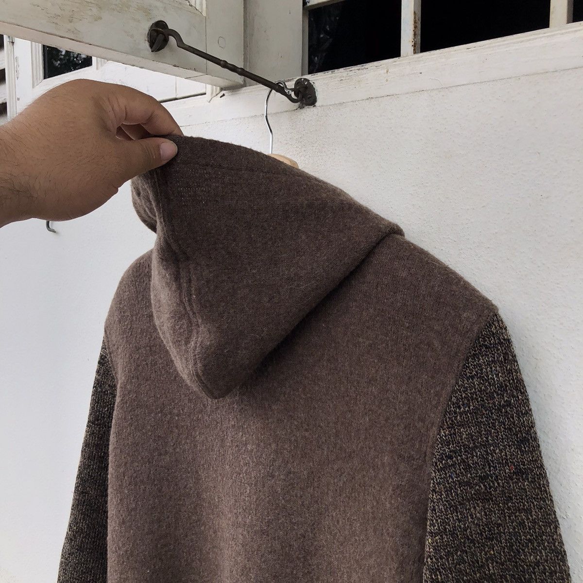 Japanese Brand KAPITAL INSPIRED BRAGES PATCHWORK DESIGN HOODIE JACKET Size US L / EU 52-54 / 3 - 6 Thumbnail