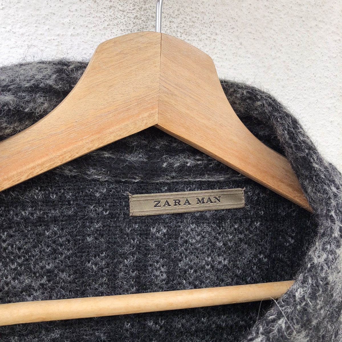 Japanese Brand WOOL LONG JACKET ZARA MEN TARTAN DESIGN Size US S / EU 44-46 / 1 - 8 Thumbnail