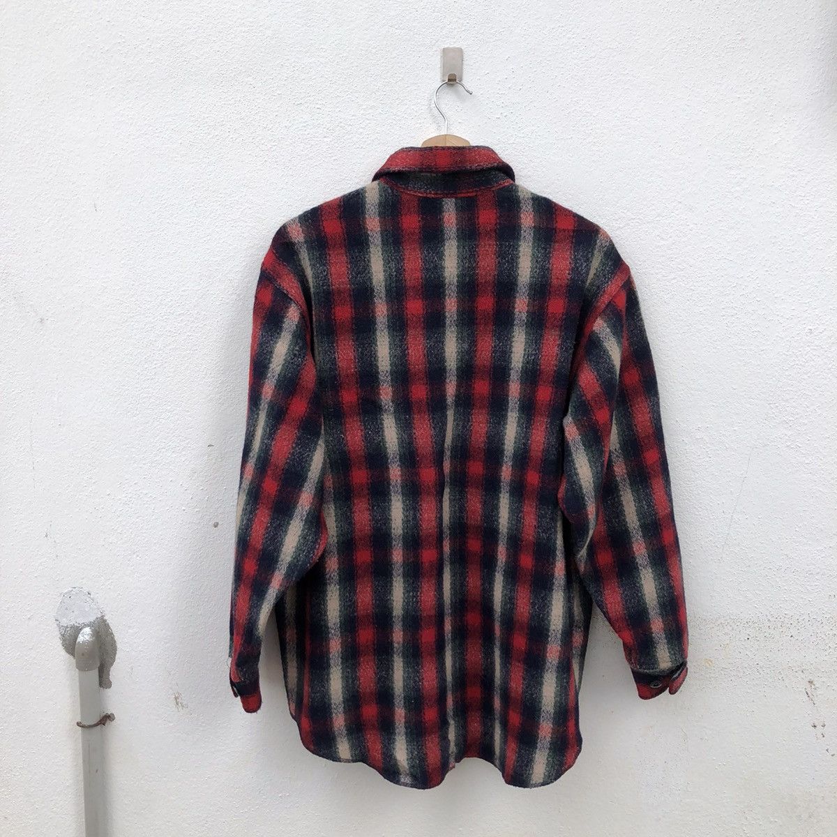 Flannel VINTAGE OSHKOSH WOOL FLANNEL JACKET TARTAN DESIGN Size US M / EU 48-50 / 2 - 7 Thumbnail