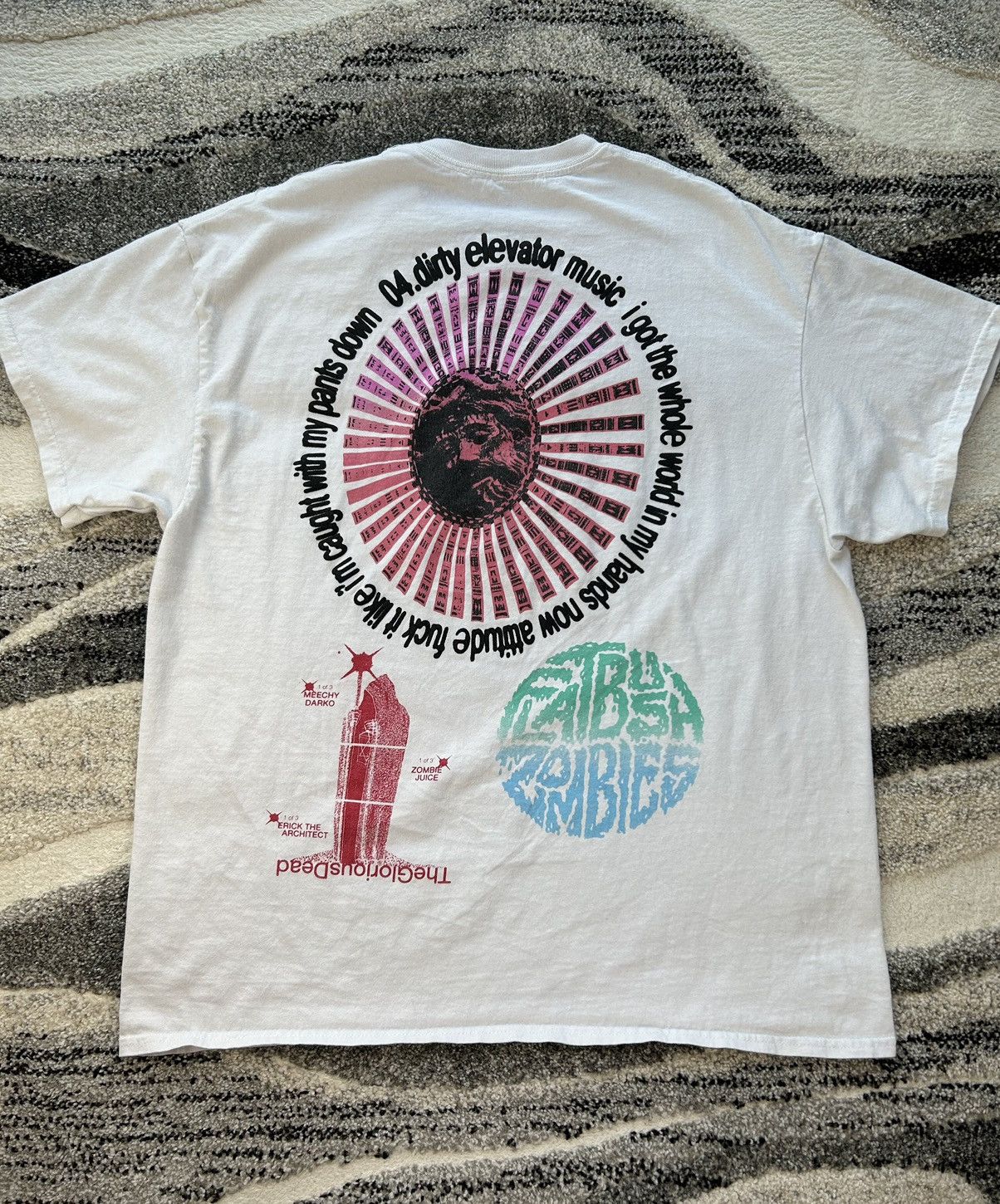 Band Tees Flatbush Zombies Now More Than Ever blessings band tee shirt Size US XL / EU 56 / 4 - 2 Thumbnail